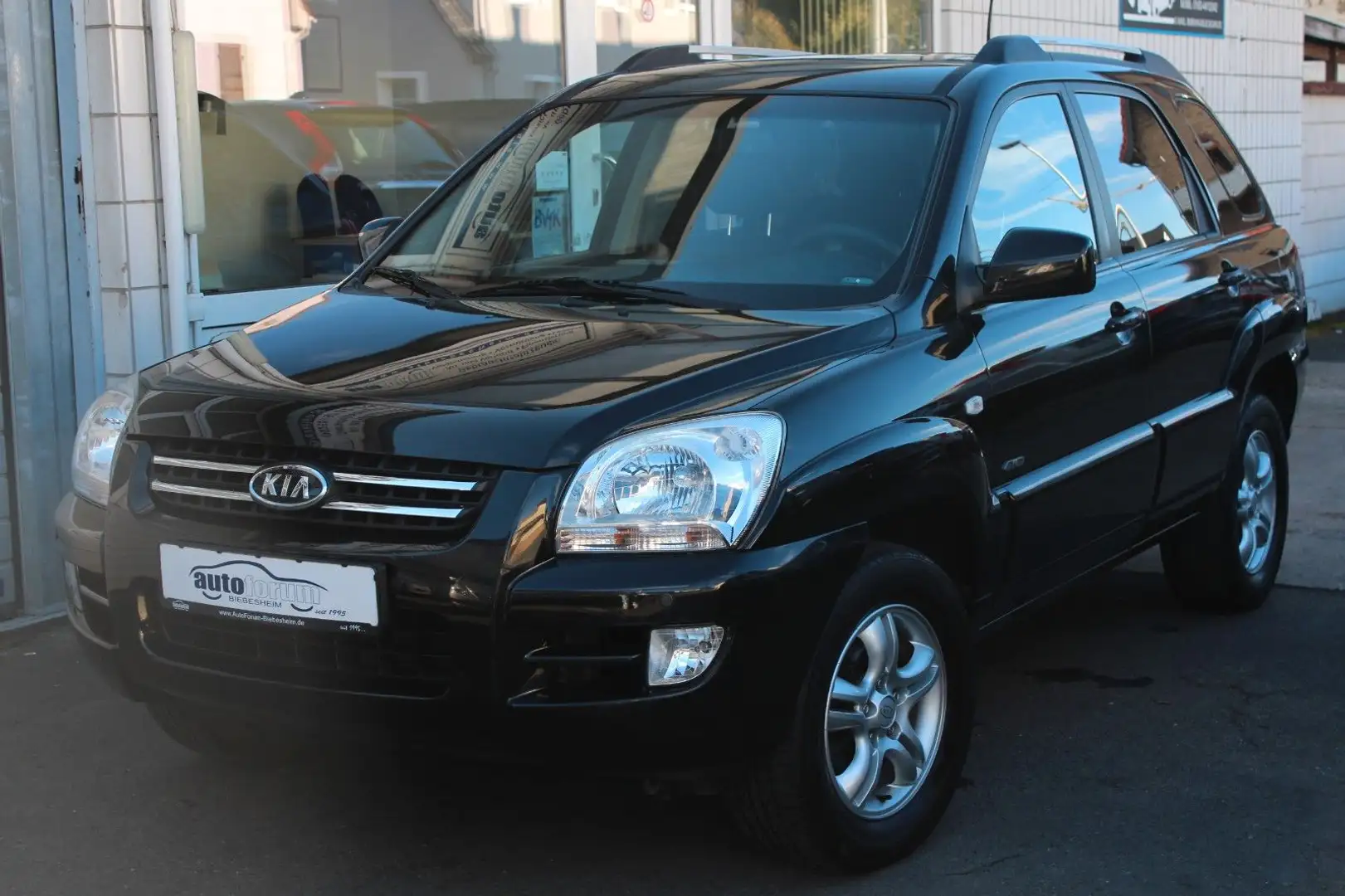 Kia Sportage 2.7 V6 EX Aut Leder*Schiebedach*AHK Black - 2