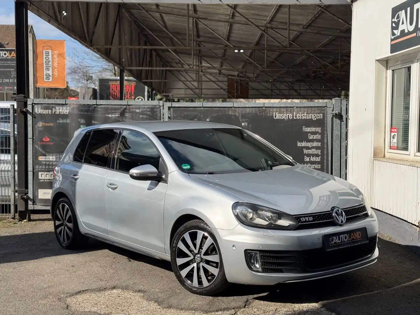 Volkswagen Golf VI GTD*2l*Xenon*Navi*Tempomat*PDC V+H* Silber - 1