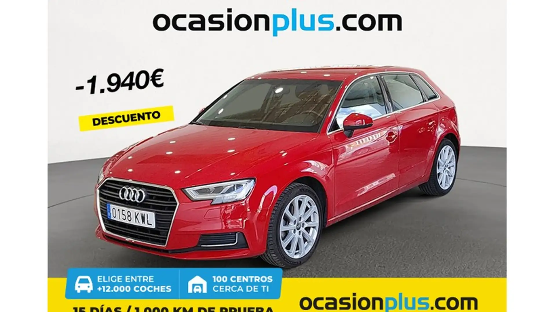 Audi A3 Sportback 35 TFSI Design 110kW Rojo - 1