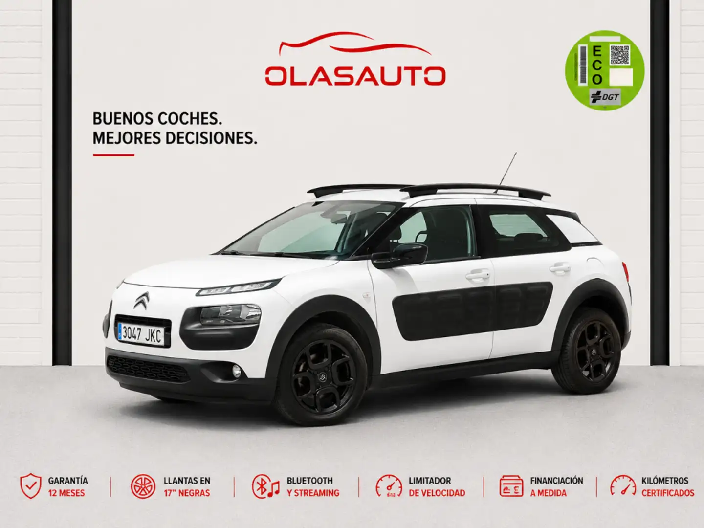 Citroen C4 Cactus 1.6 BlueHDi S&S Shine 100 Blanco - 1