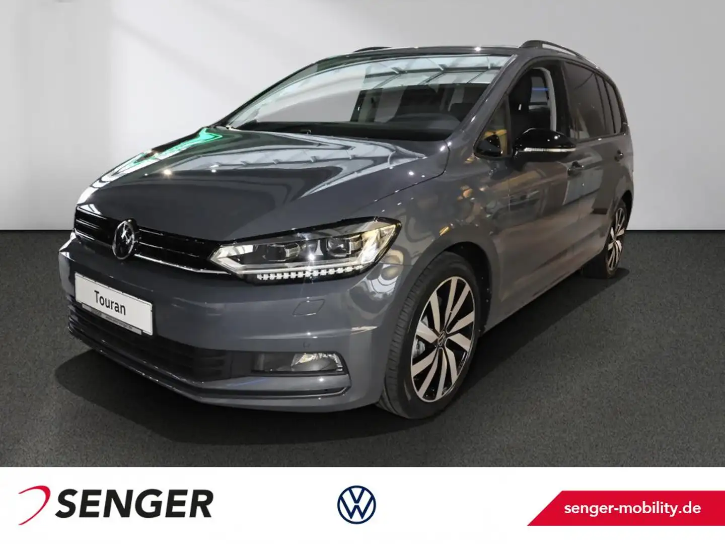 Volkswagen Touran Highline 1,5 TSI Panorama LED Sitzhzg. Grau - 1