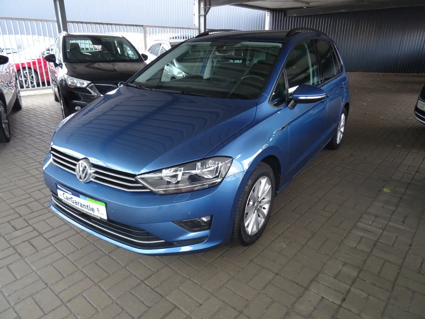 Volkswagen Golf Sportsvan Lounge BMT/Start-Stopp Blauw - 1