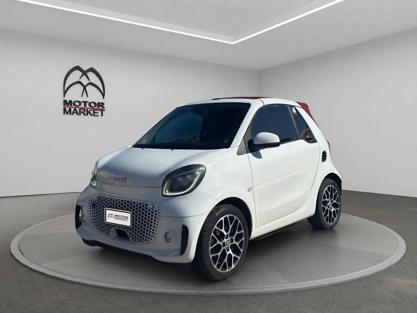 smart forTwo Cabrio eq Prime 22kW Bianco - 1