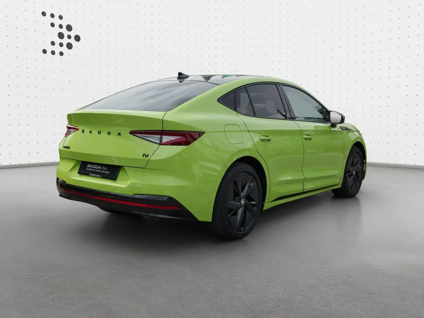 Skoda Enyaq Coupé RS |AHK|HUD|LMF|ACC|SHZ|VZE|RFK| Grün - 2