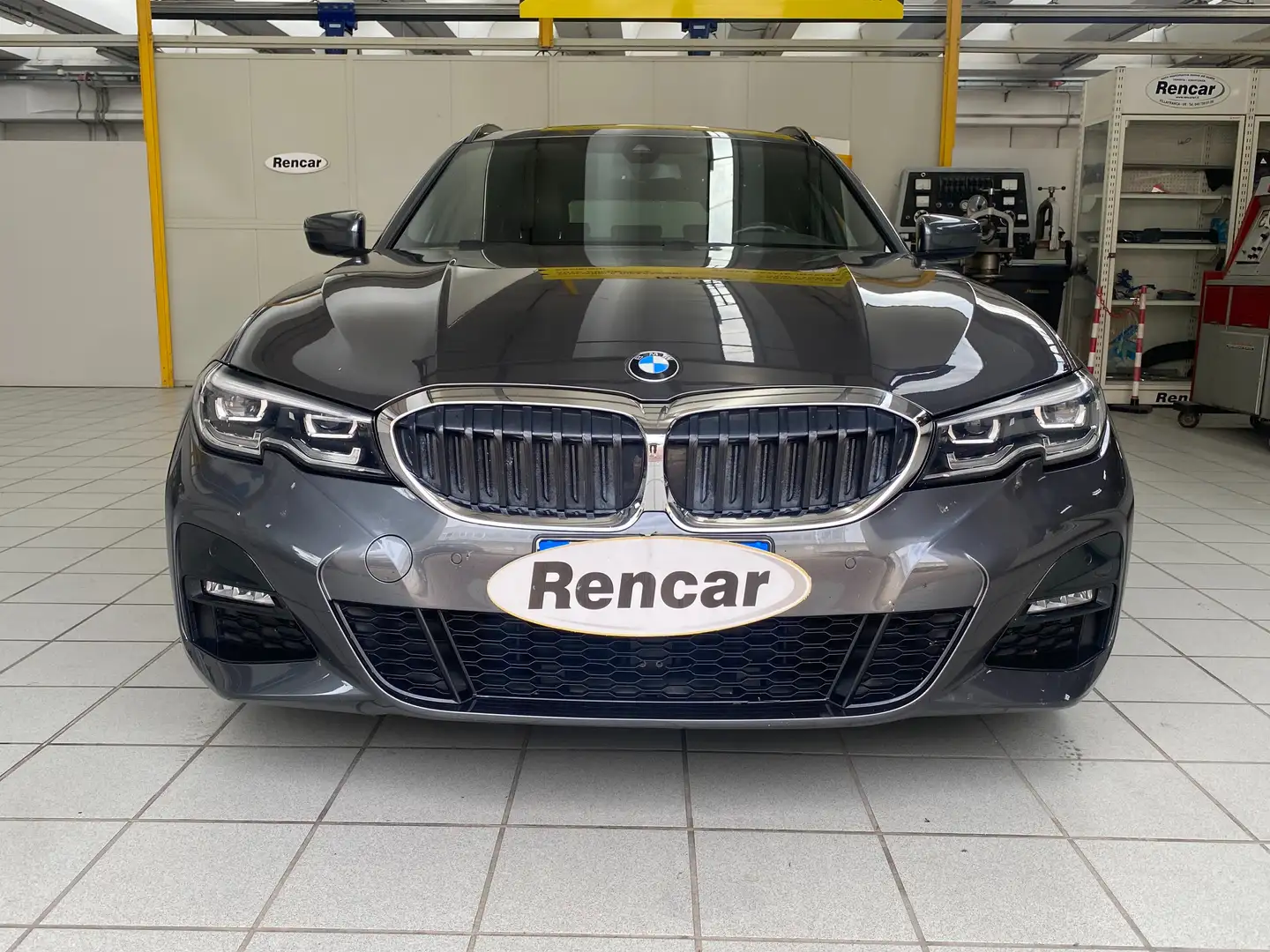 BMW 320 Serie 3 G21 320d Touring Msport auto Gris - 2