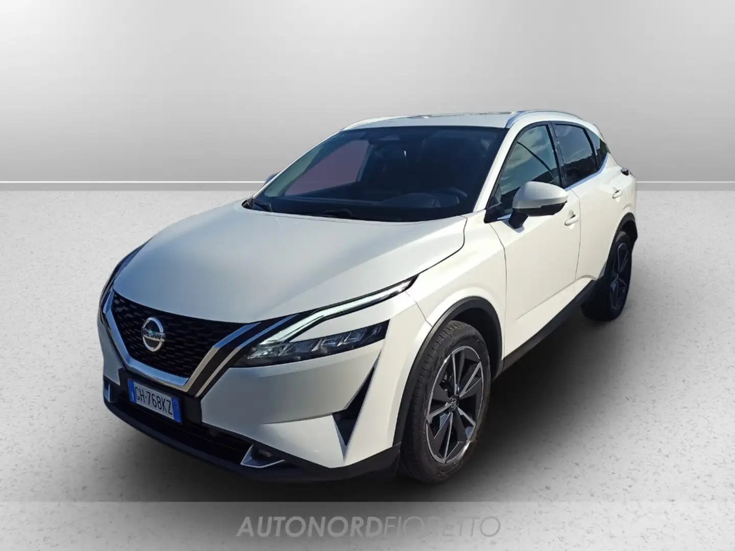 Nissan Qashqai 1.3 mhev n-connecta 2wd 140cv Weiß - 1