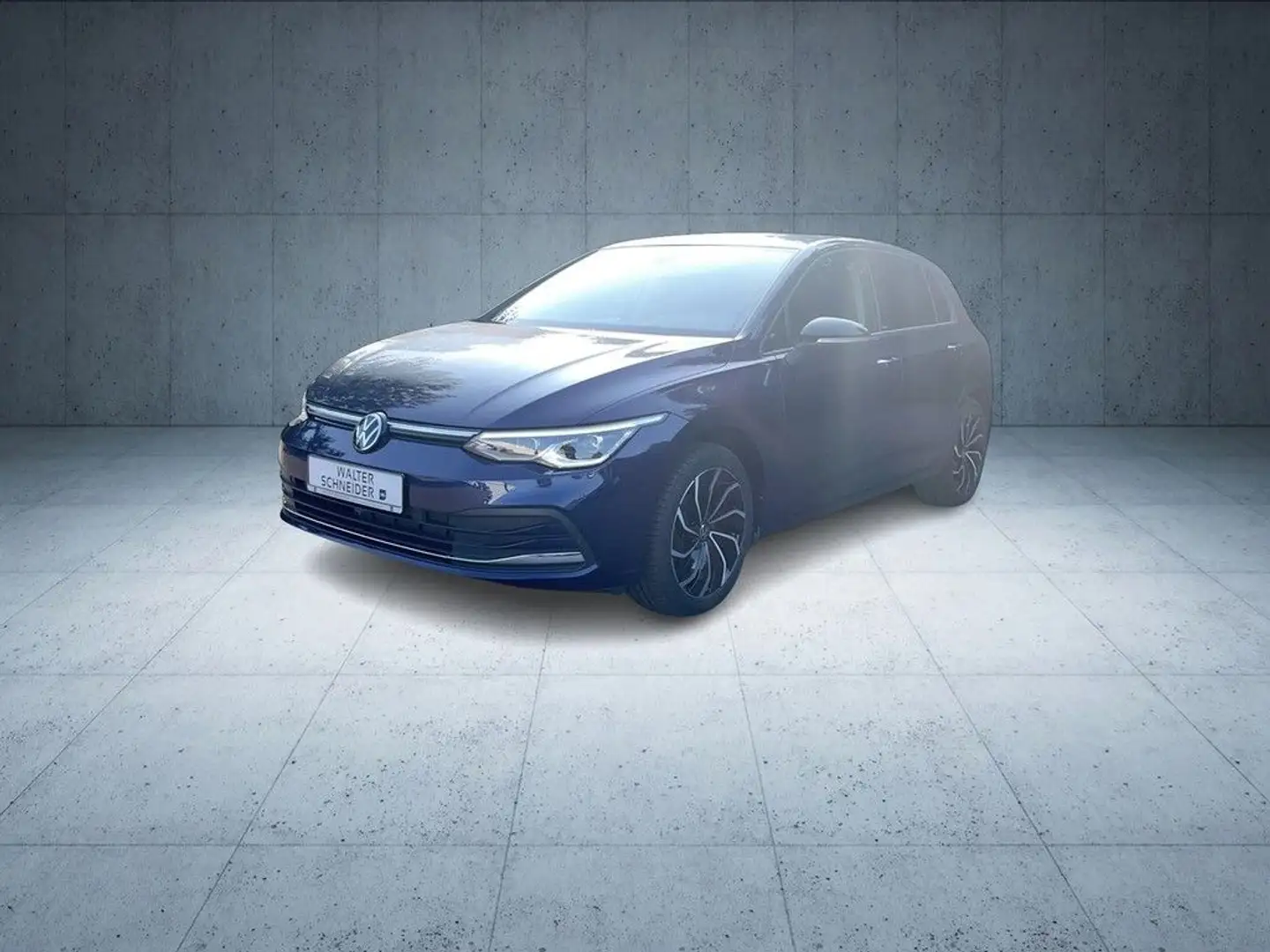 Volkswagen Golf 1.5 eTSI DSG Active Navi LED SHZ ACC Blau - 2