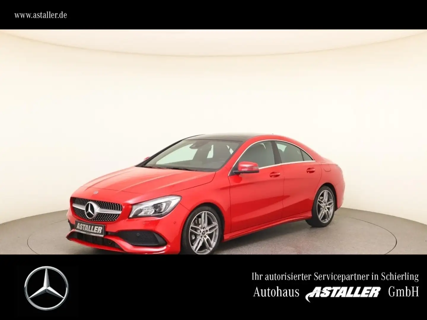 Mercedes-Benz CLA 220 Coupe 4M AMG Line+LED+Pano+DAB+Navi+SHZ Roşu - 1
