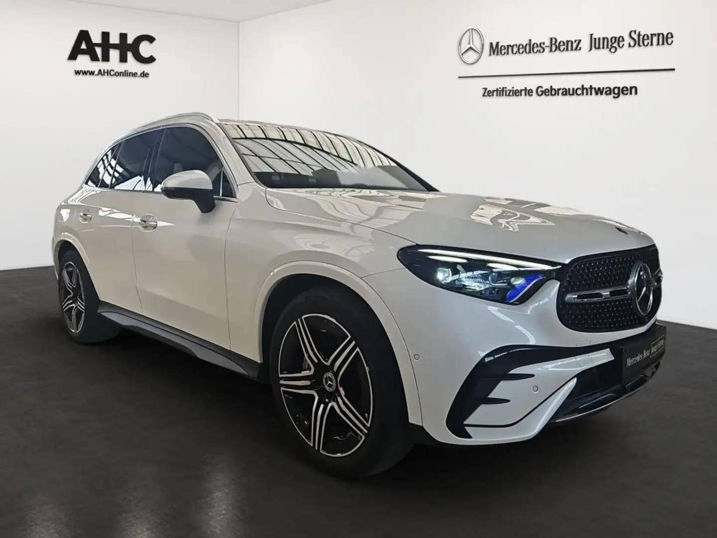 Mercedes-Benz GLC 220 d 4M AMG Pano Memo LED KeyLess Burm. 360 Weiß - 2