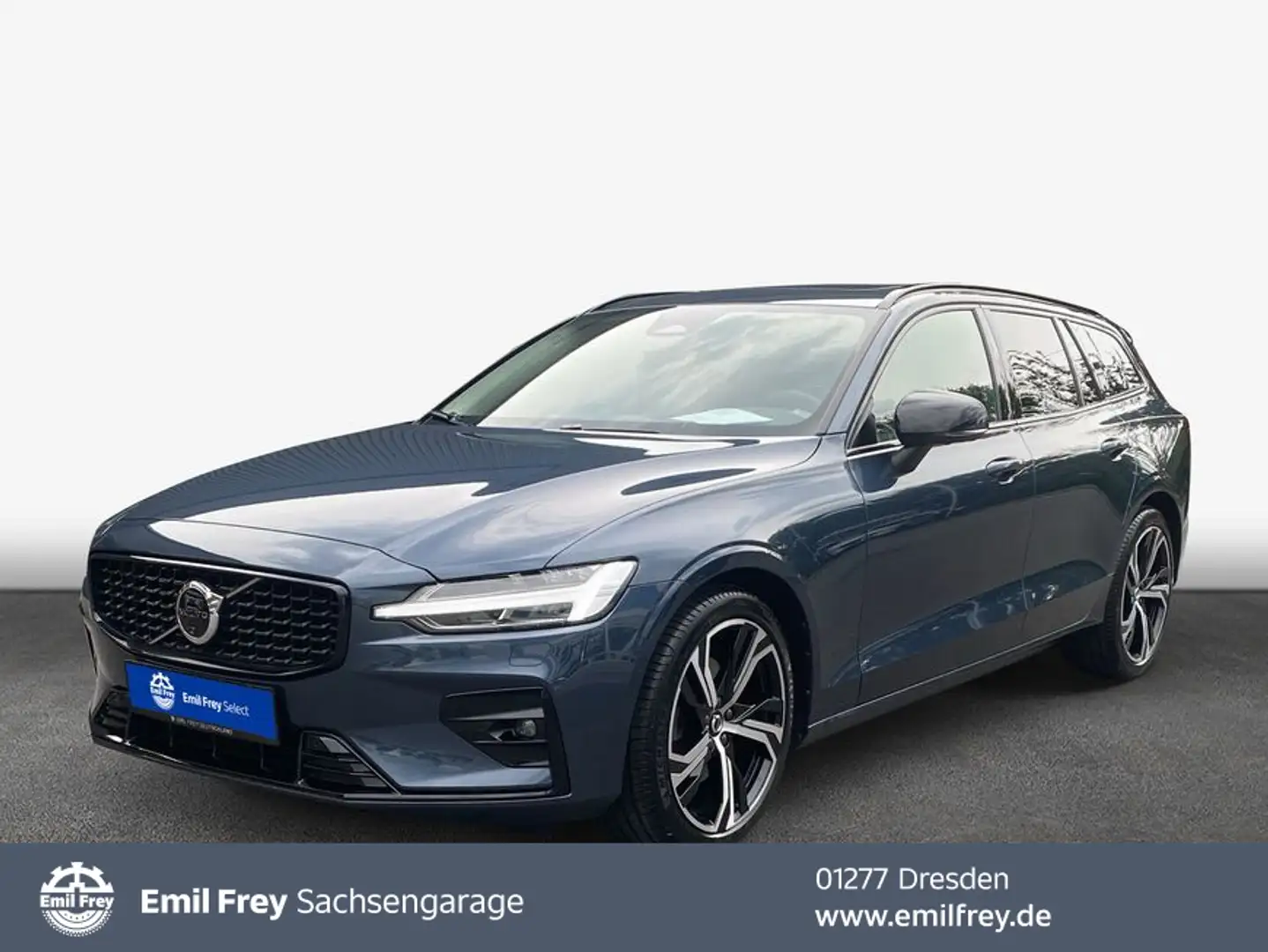Volvo V60 B4 B DKG Ultra Dark Massage*Business Albastru - 1