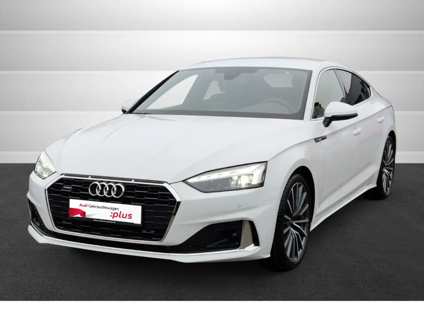 Audi A5 Sportback 40 TDI advanced S line Matrix ACC Weiß - 2