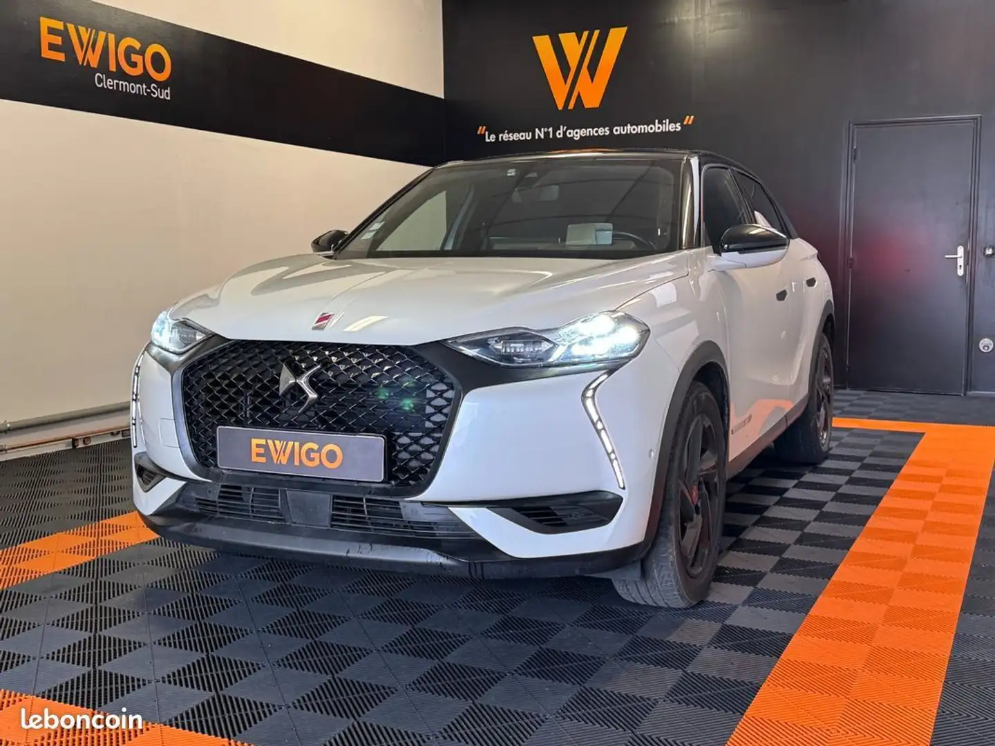 DS Automobiles DS 3 Crossback automobiles 1.5 bluehdi 130ch performance line bva-camera 360°-sieges chauffants Bianco - 1