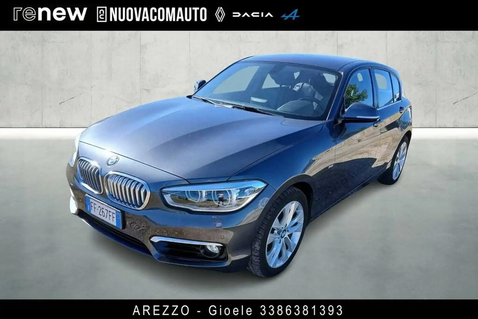BMW 118 d Urban 5p auto Grau - 1