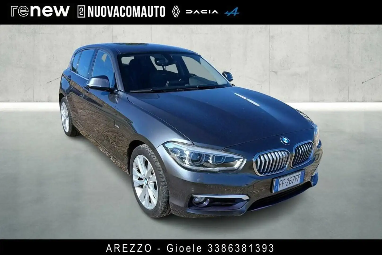 BMW 118 d Urban 5p auto Grau - 2