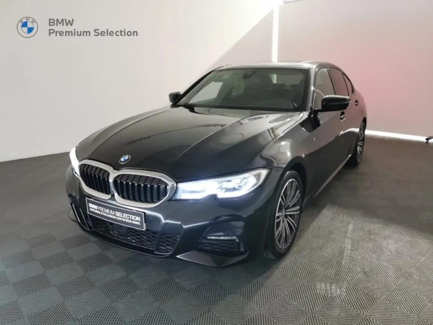 BMW 320 320dA MH 190ch M Sport Noir - 1