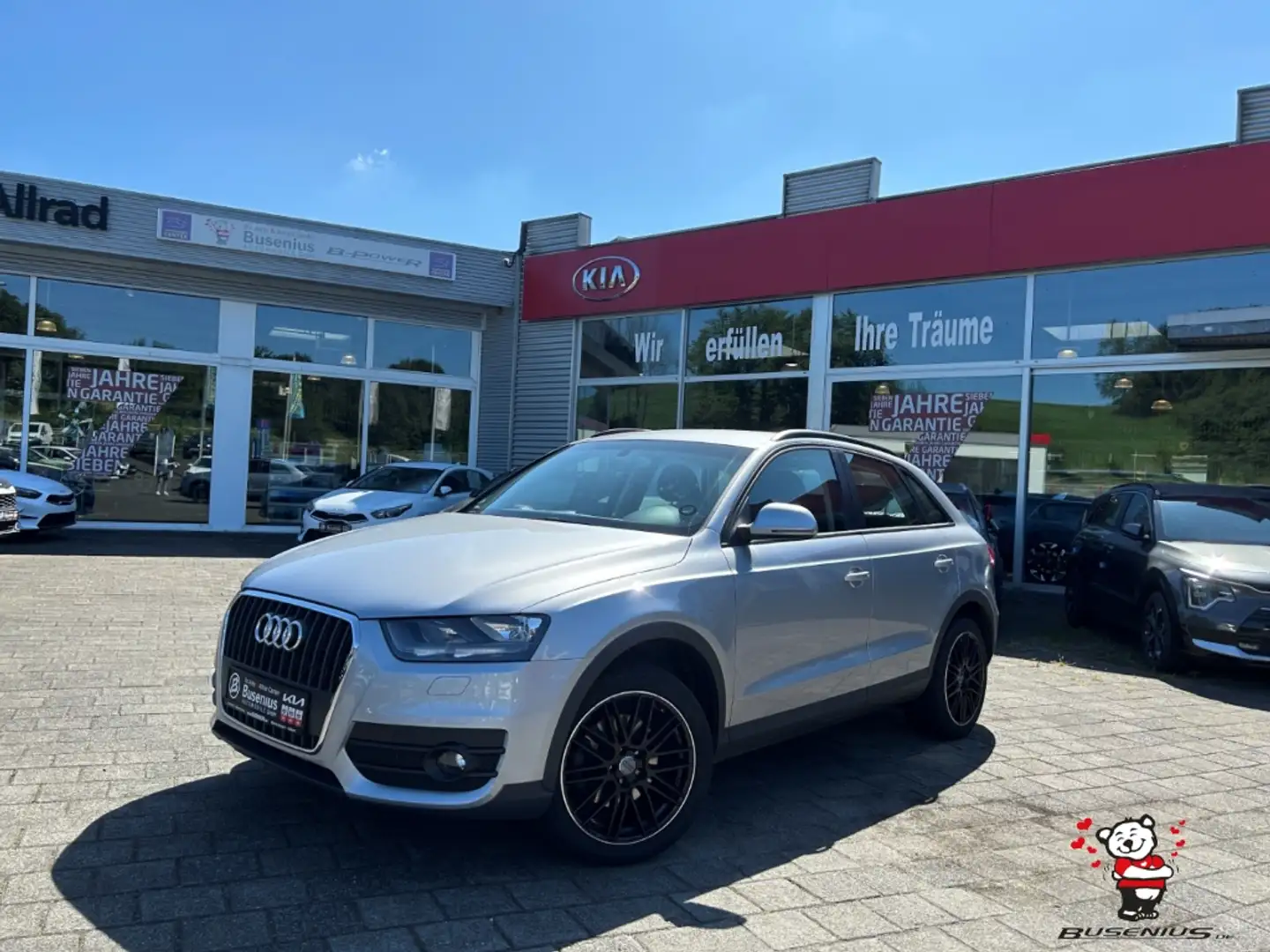 Audi Q3 1.4 TFSI S-Tronic Komfort+SHZ+PDC Zilver - 2