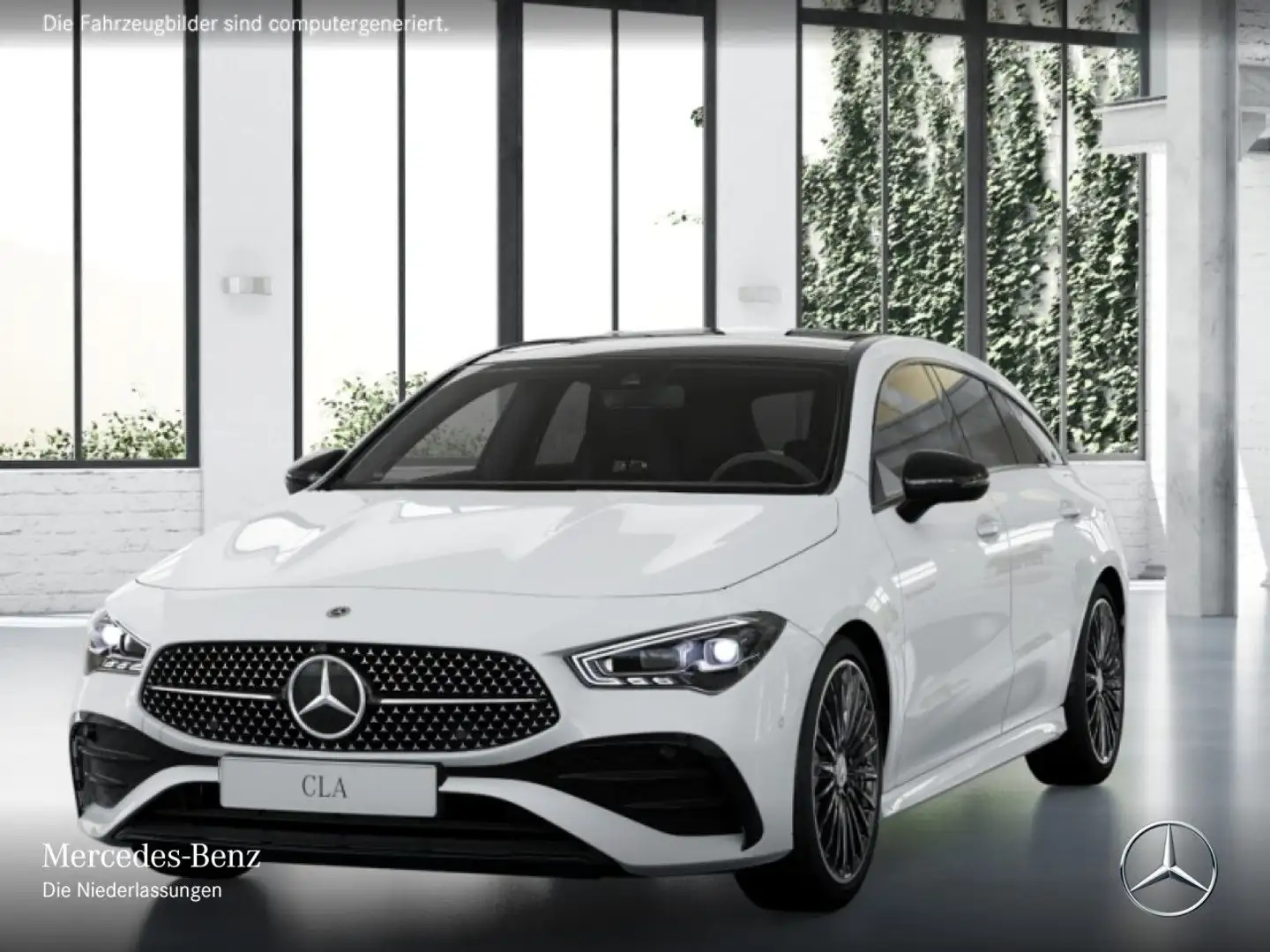 Mercedes-Benz CLA 200 d AMG+NIGHT+PANO+360°+MULTIBEAM+BURMESTER Weiß - 2