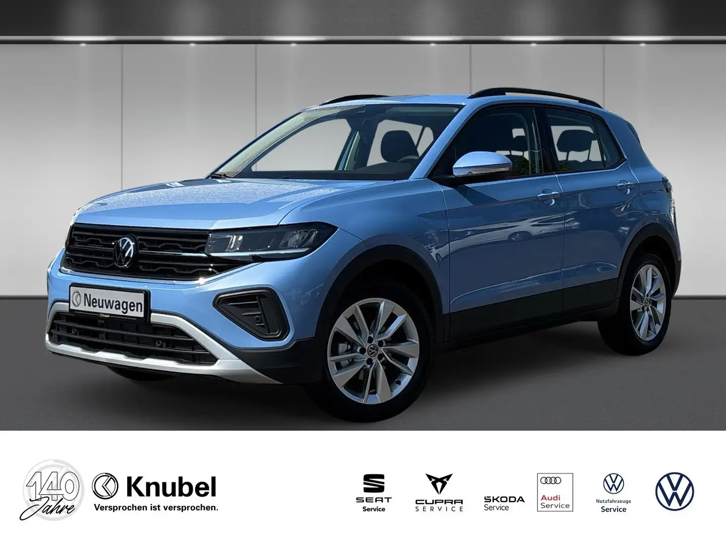 Volkswagen T-Cross Life 1.0 TSI LED Nav.vorb. TravelAssist RKamera Bleu - 1