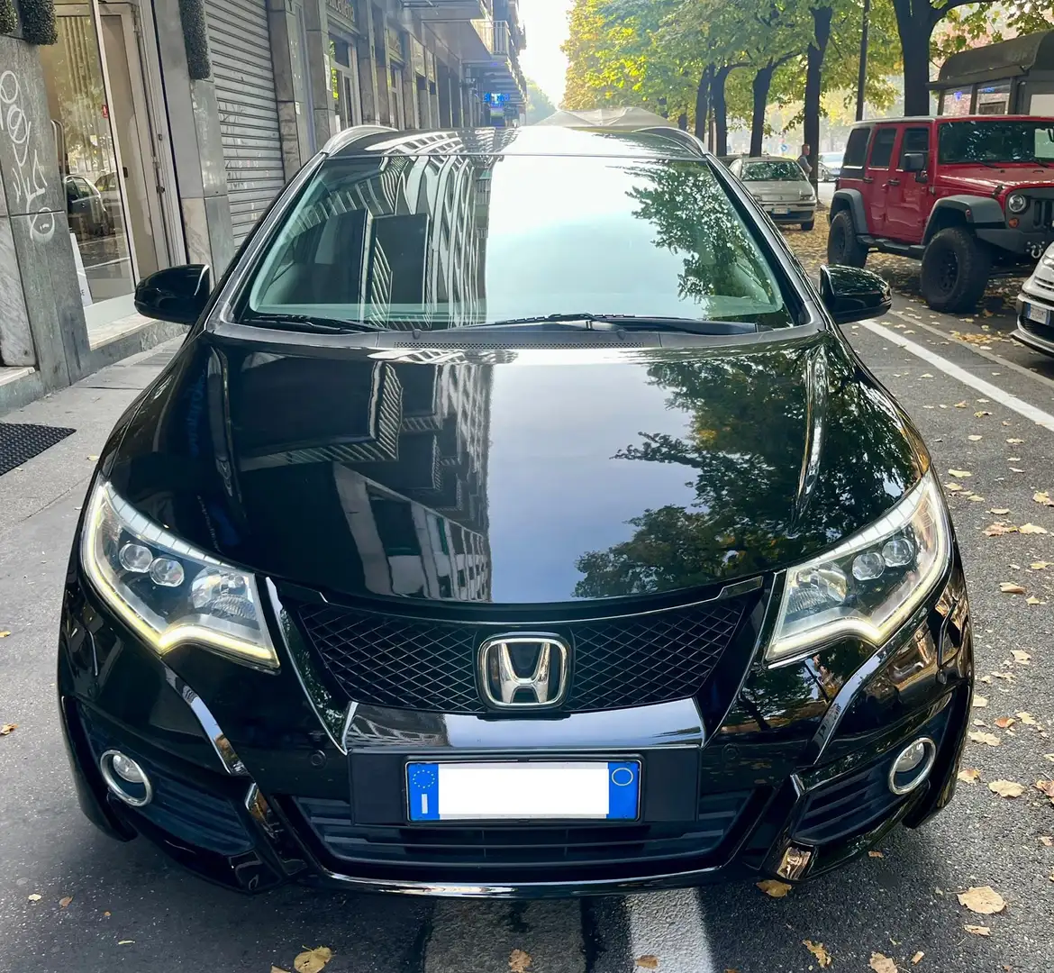 Honda Civic Civic IX 2015 Tourer 1.6 Lifestyle E6 Nero - 2