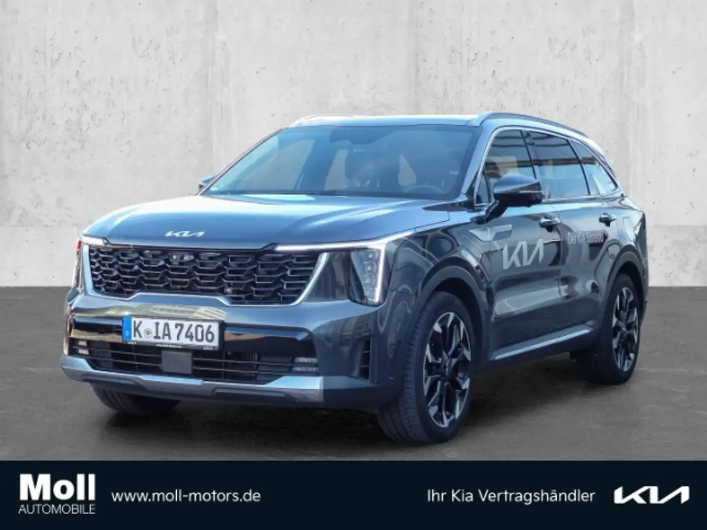 Kia Sorento Platinum 4WD 2.2 CRDi EU6d Panoramaschiebedach Gris - 1