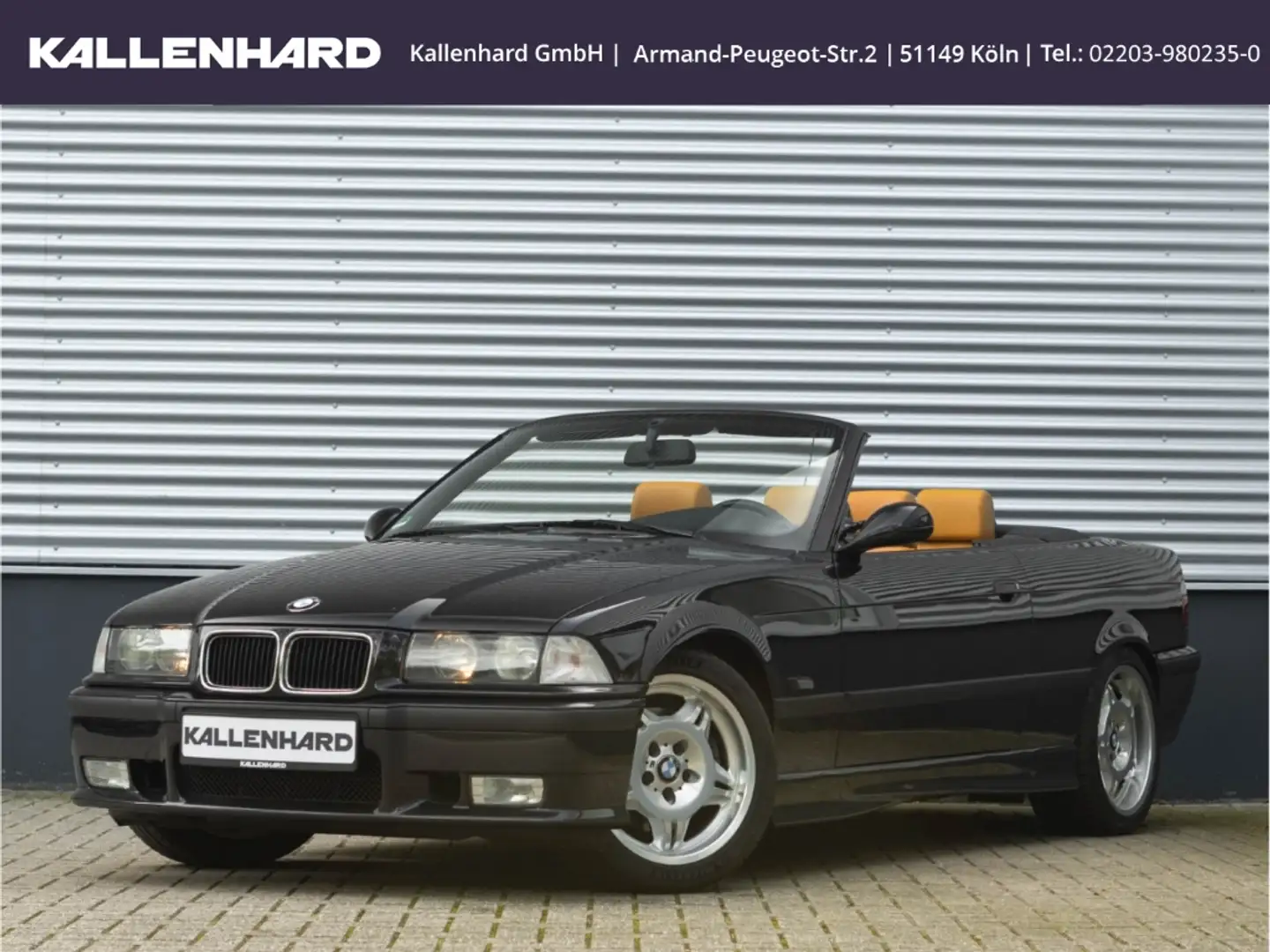 BMW M3 Cabrio-2.Hand-Erstlack Schwarz - 2