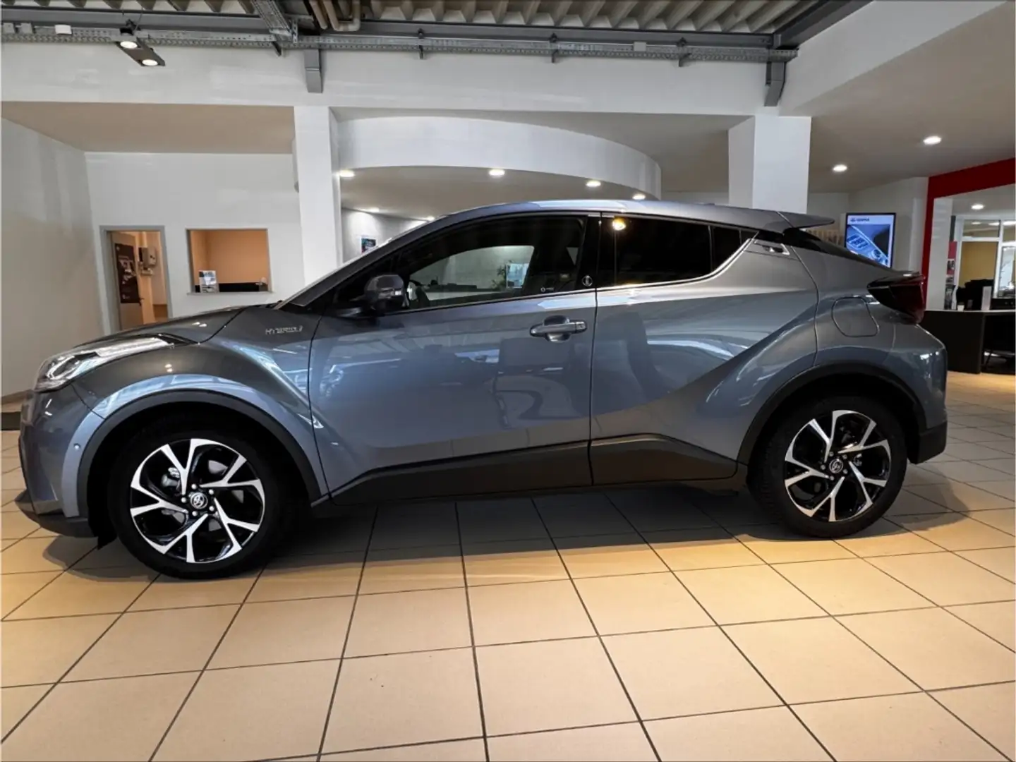 Toyota C-HR Hybrid Team D 1.8 EU6d LED 1.Hand DAB SHZ AHK abn. Bleu - 2