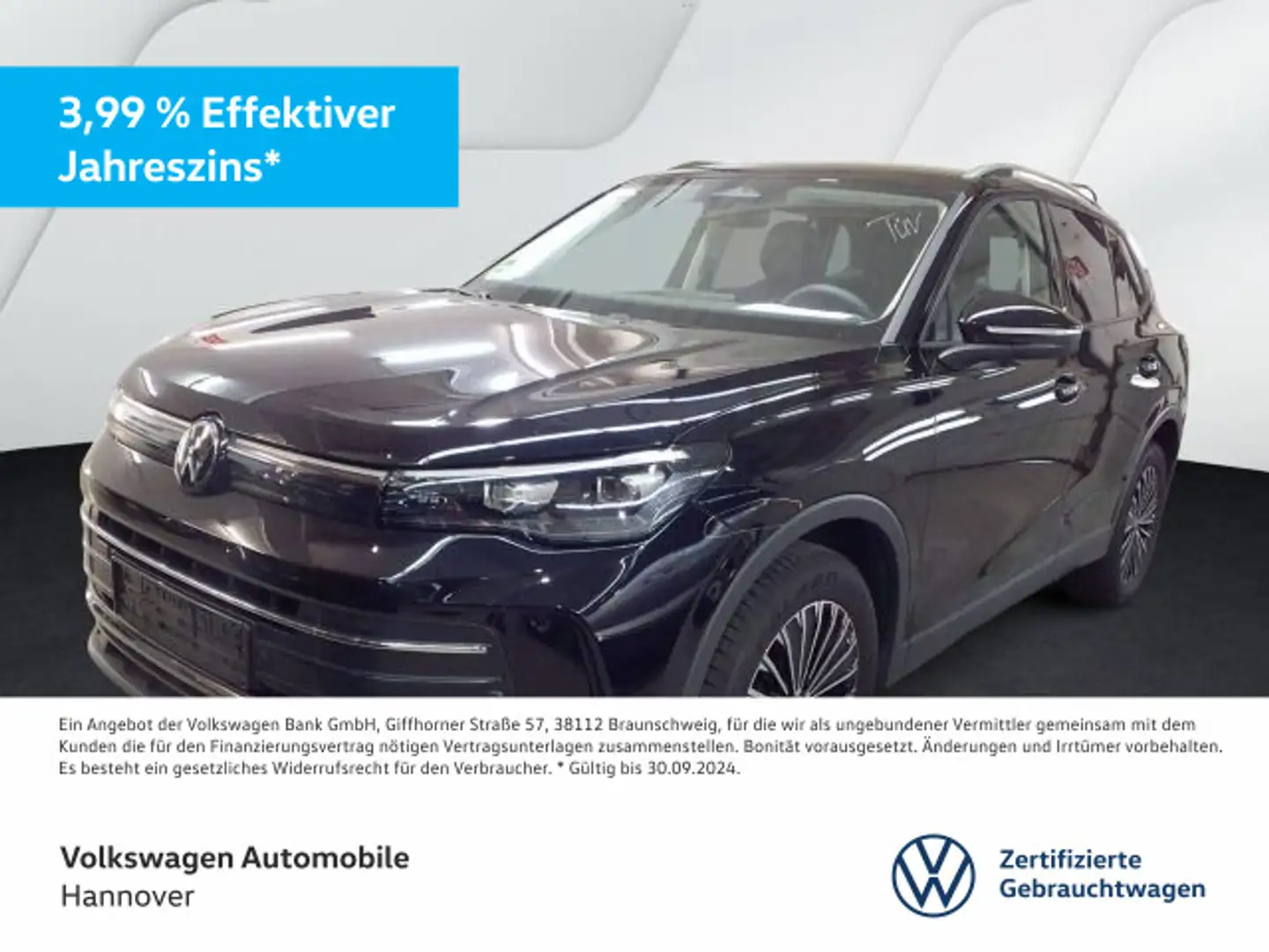 Volkswagen Tiguan 1.5 eTSI DSG Life Navi AHK LED DigCockpit Schwarz - 1