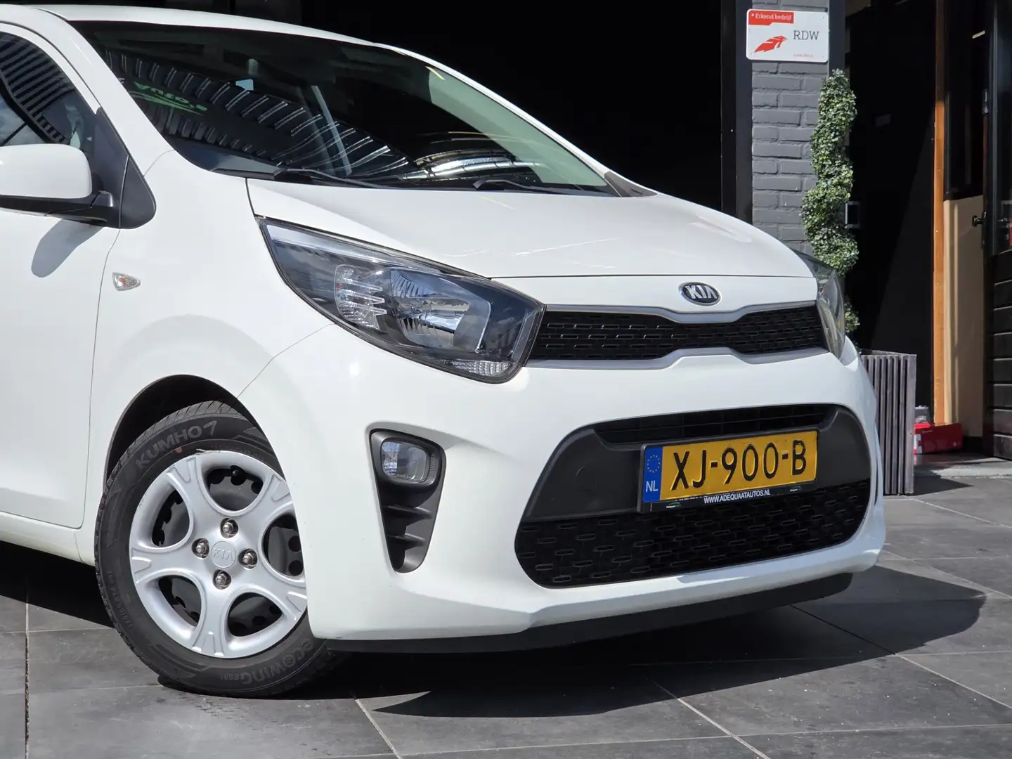 Kia Picanto 1.0 CVVT BTW AUTO|Airco|El Pakket|NAP|APK|5 DR Weiß - 2