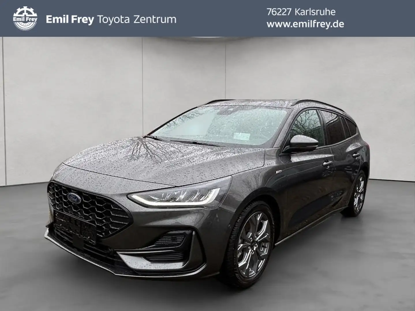 Ford Focus Turnier 1.0 Hybrid Aut. ST-LINE, LED, Headup Gris - 1