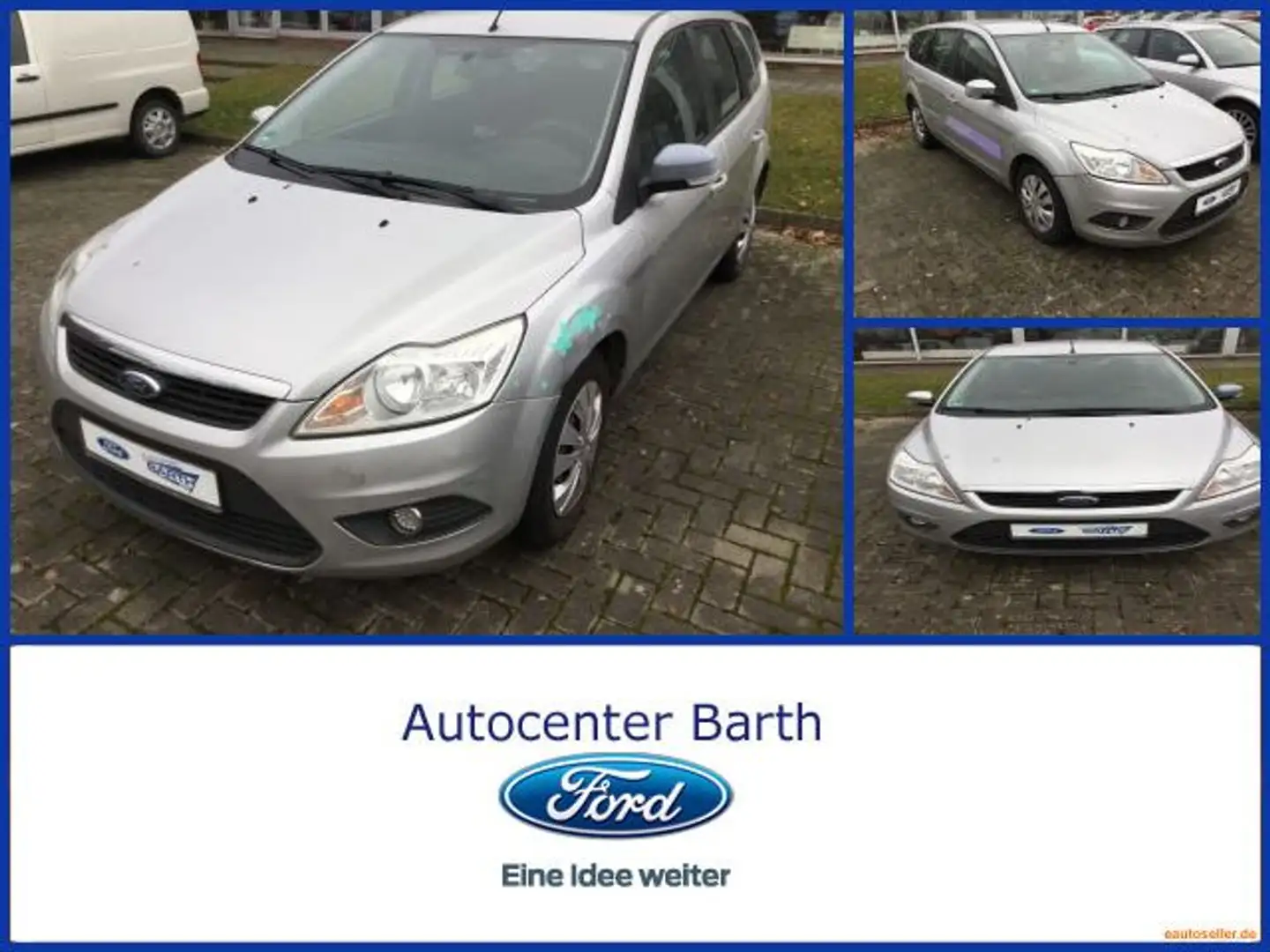 Ford Focus 1.8 Turnier Style nur Gewerbe/Export Silber - 1