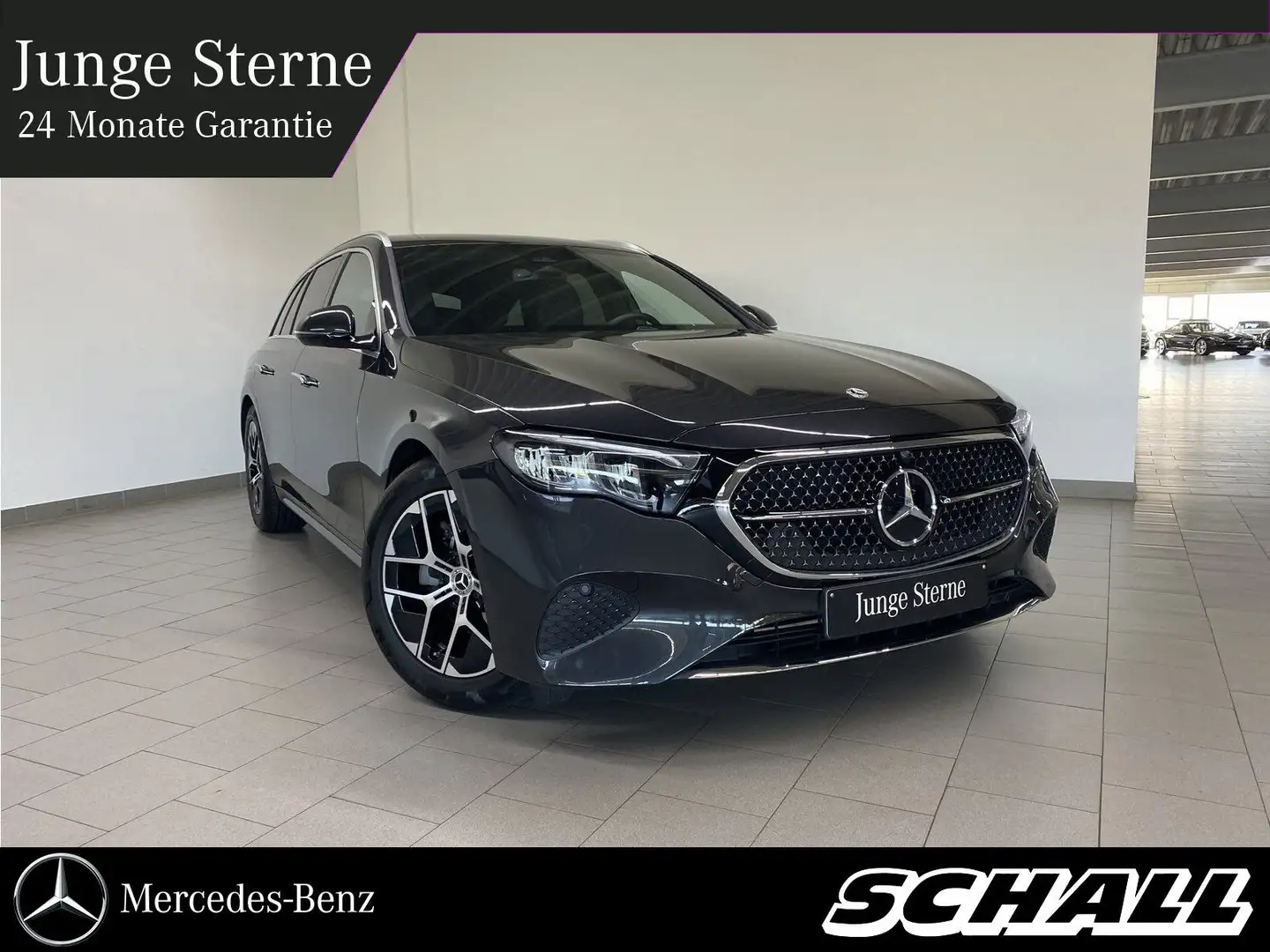 Mercedes-Benz E 200 T AVANTGARDE LED+DIST+AHK+KEY+KAMERA+NAVI Grau - 1