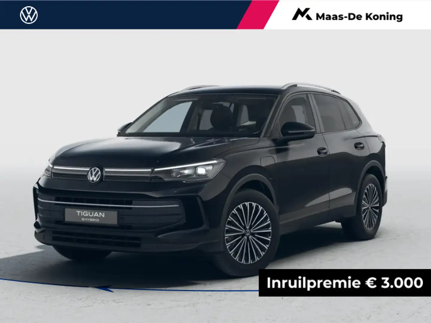 Volkswagen Tiguan Life Edition 1.5 eHybrid 150 kW / 204 pk SUV 6 ver Noir - 1