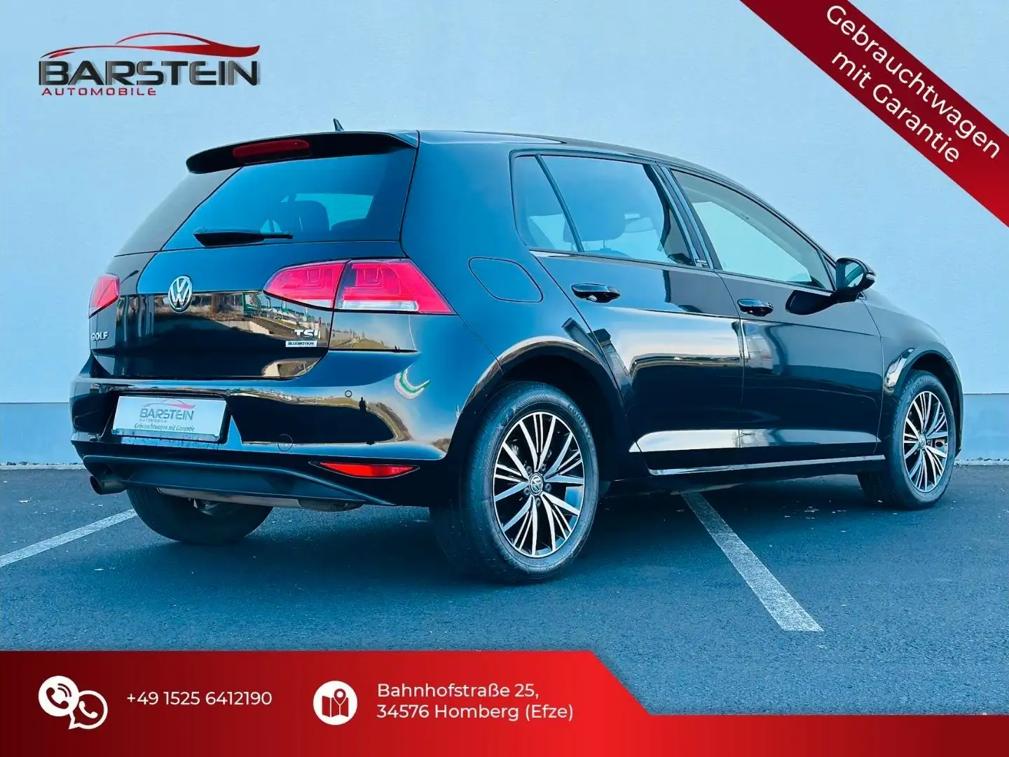 Volkswagen Golf VII Lim. Allstar/AKH/ACC Schwarz - 2