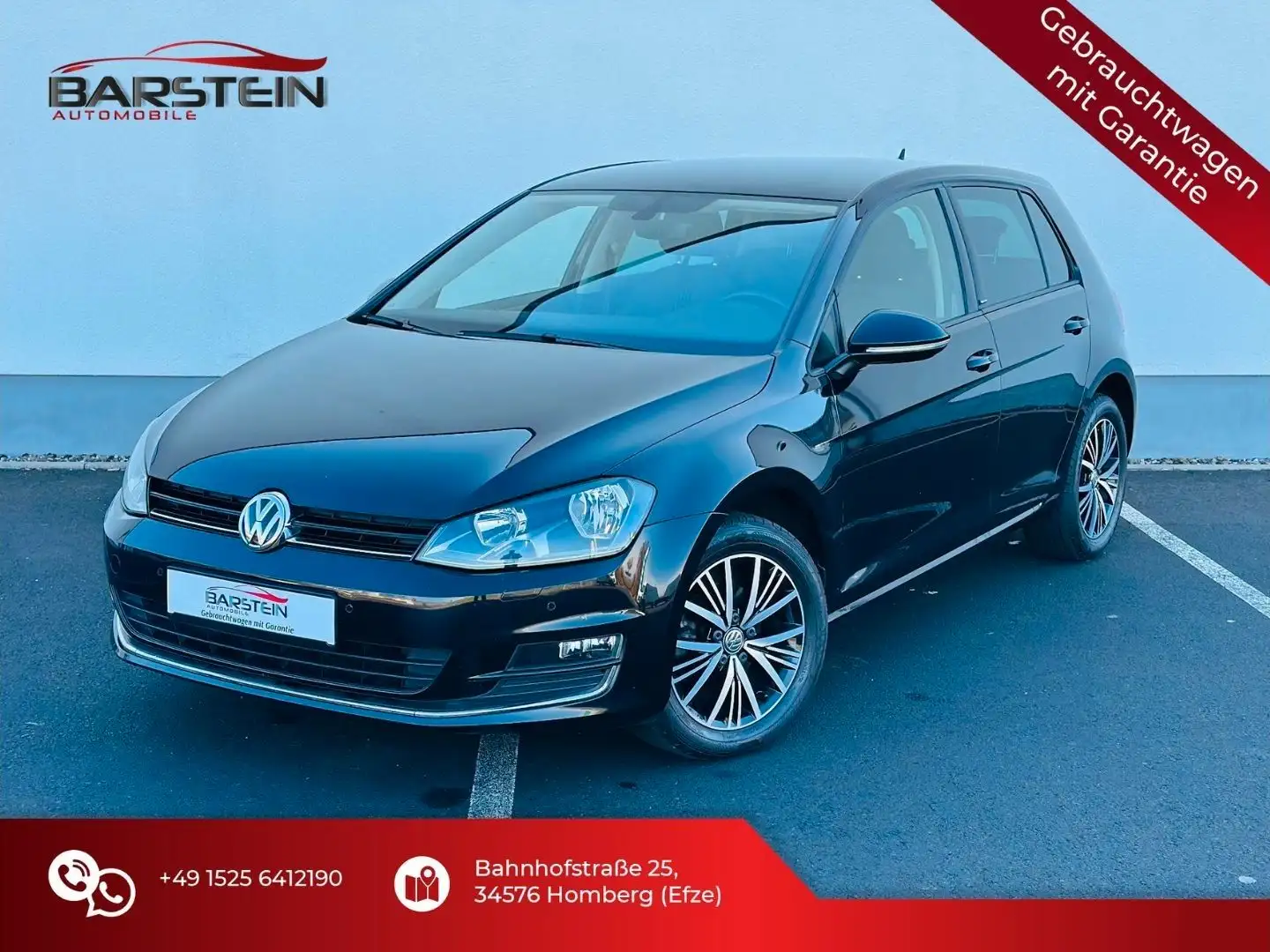 Volkswagen Golf VII Lim. Allstar/AKH/ACC Schwarz - 1