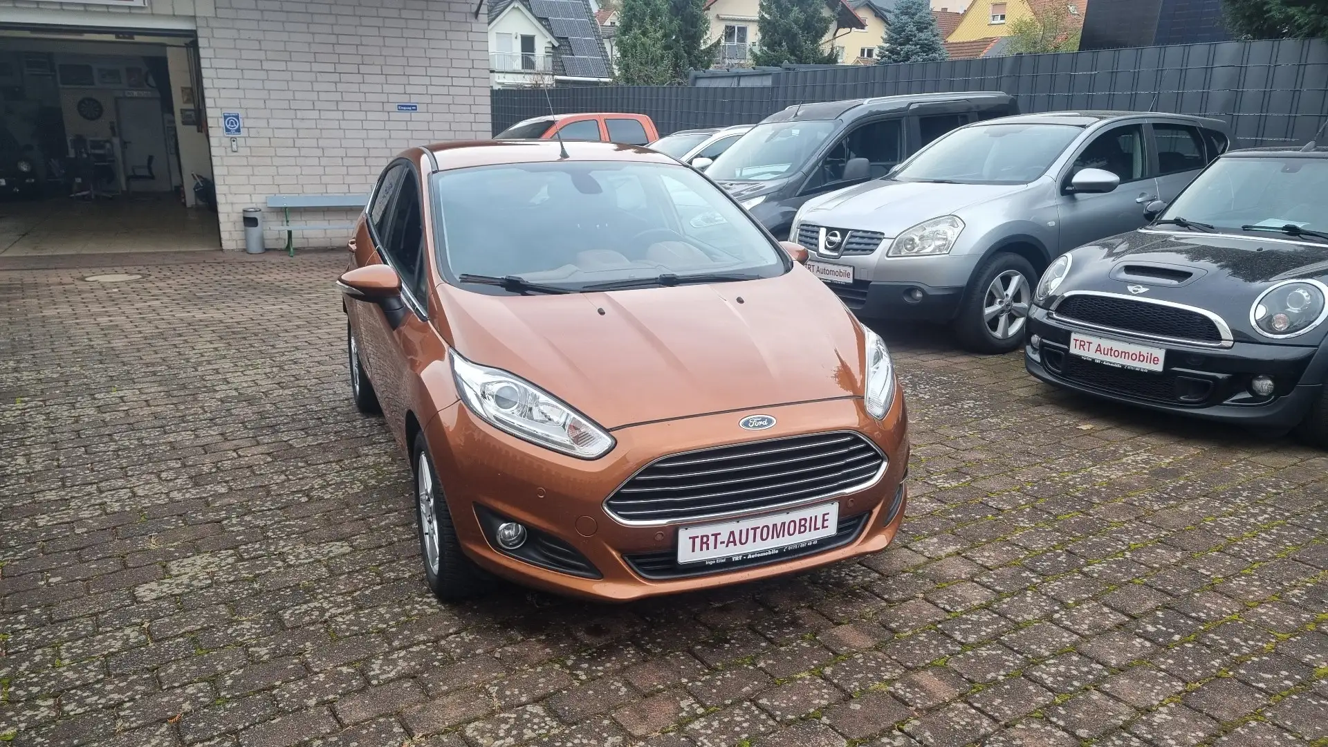 Ford Fiesta Titanium Klimaautomatik Sitzheizung Navi Insp. neu Bronze - 1