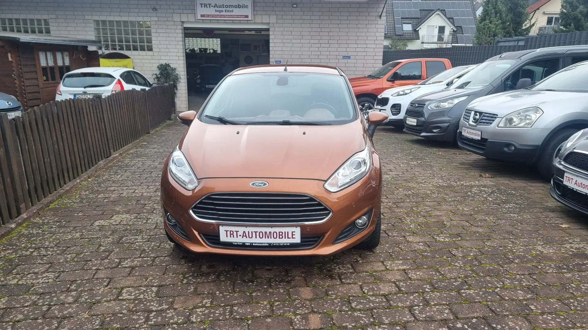 Ford Fiesta Titanium Klimaautomatik Sitzheizung Navi Insp. neu Bronze - 2