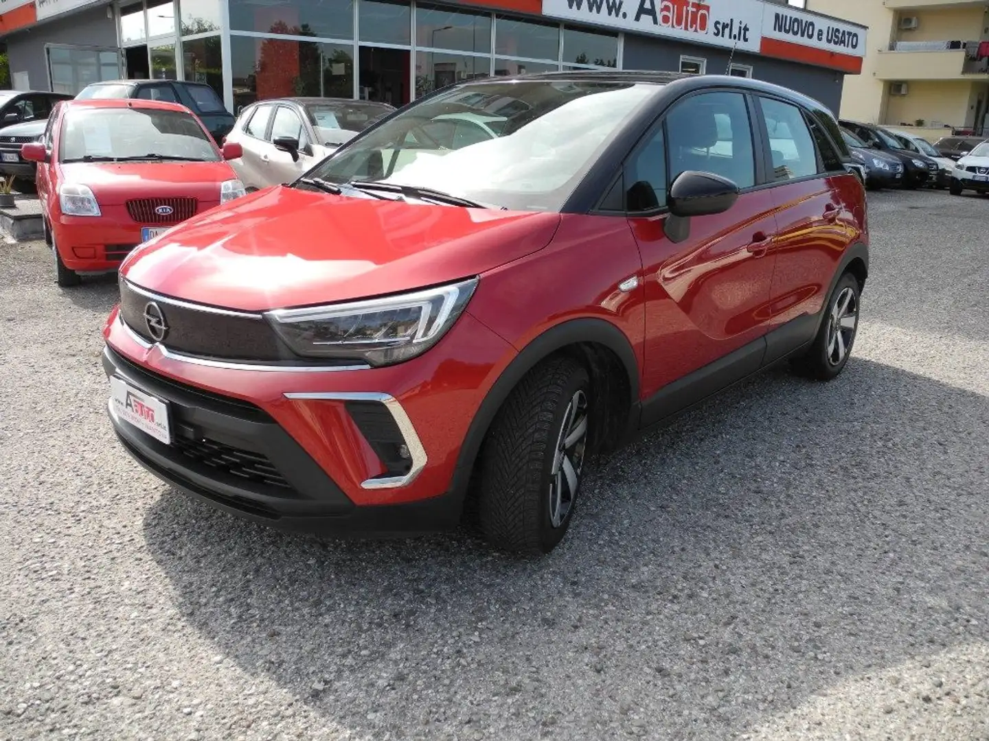 Opel Crossland 1.2 12v S&S Edition -OkNeopaten.-UnicoPROPRIETARIO Rouge - 1