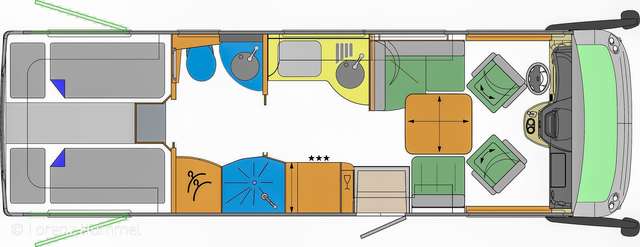 Iveco Daily Concorde Charisma 790 L - Vollausstattung Top Zust