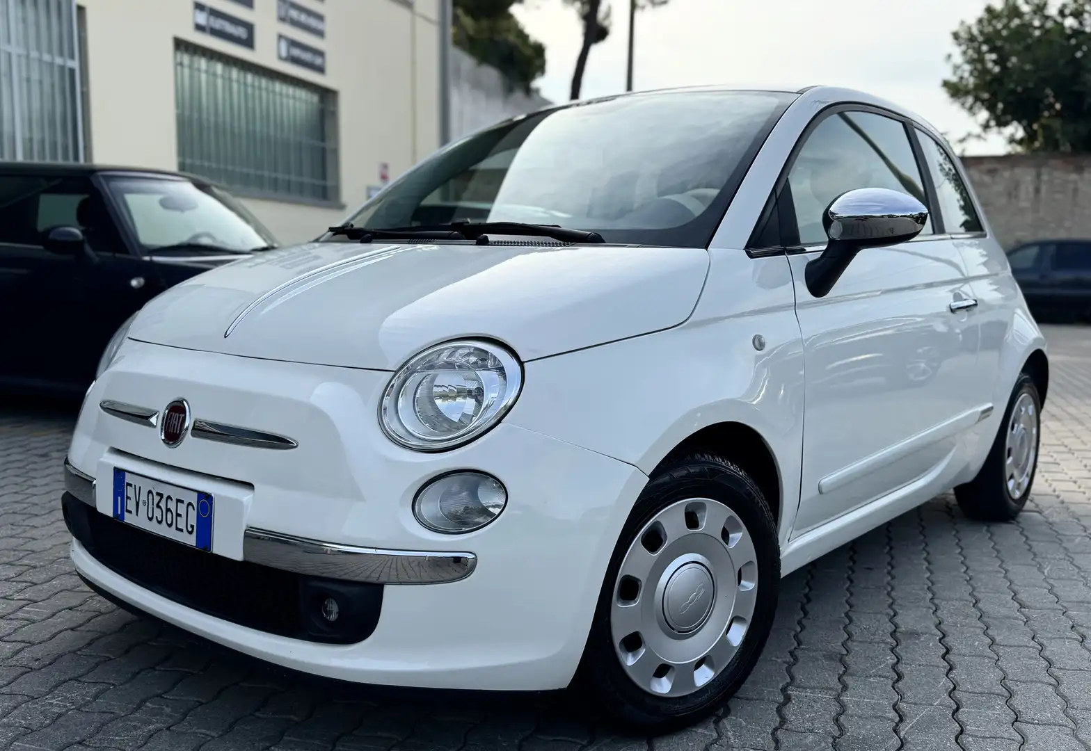 Fiat 500 1.2 easypower Lounge Gpl 69cv frizione nuova!!! Blanc - 1