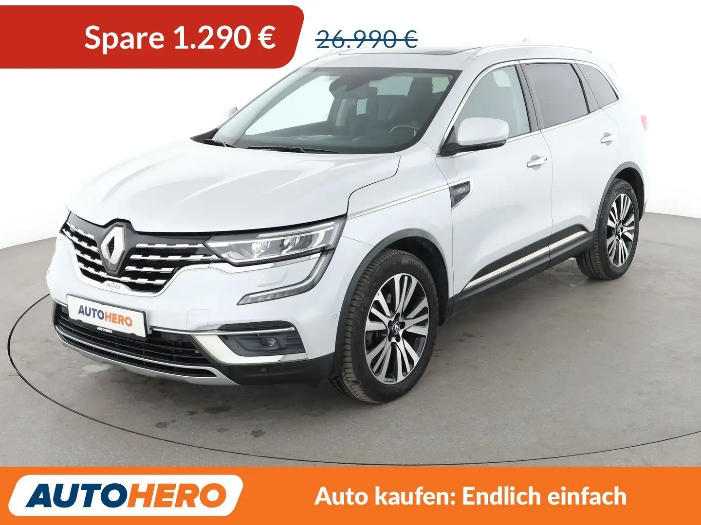 Renault Koleos 2.0 BLUE dCi Initiale Paris 4x4*NAVI*ACC*CAM* Blanc - 1