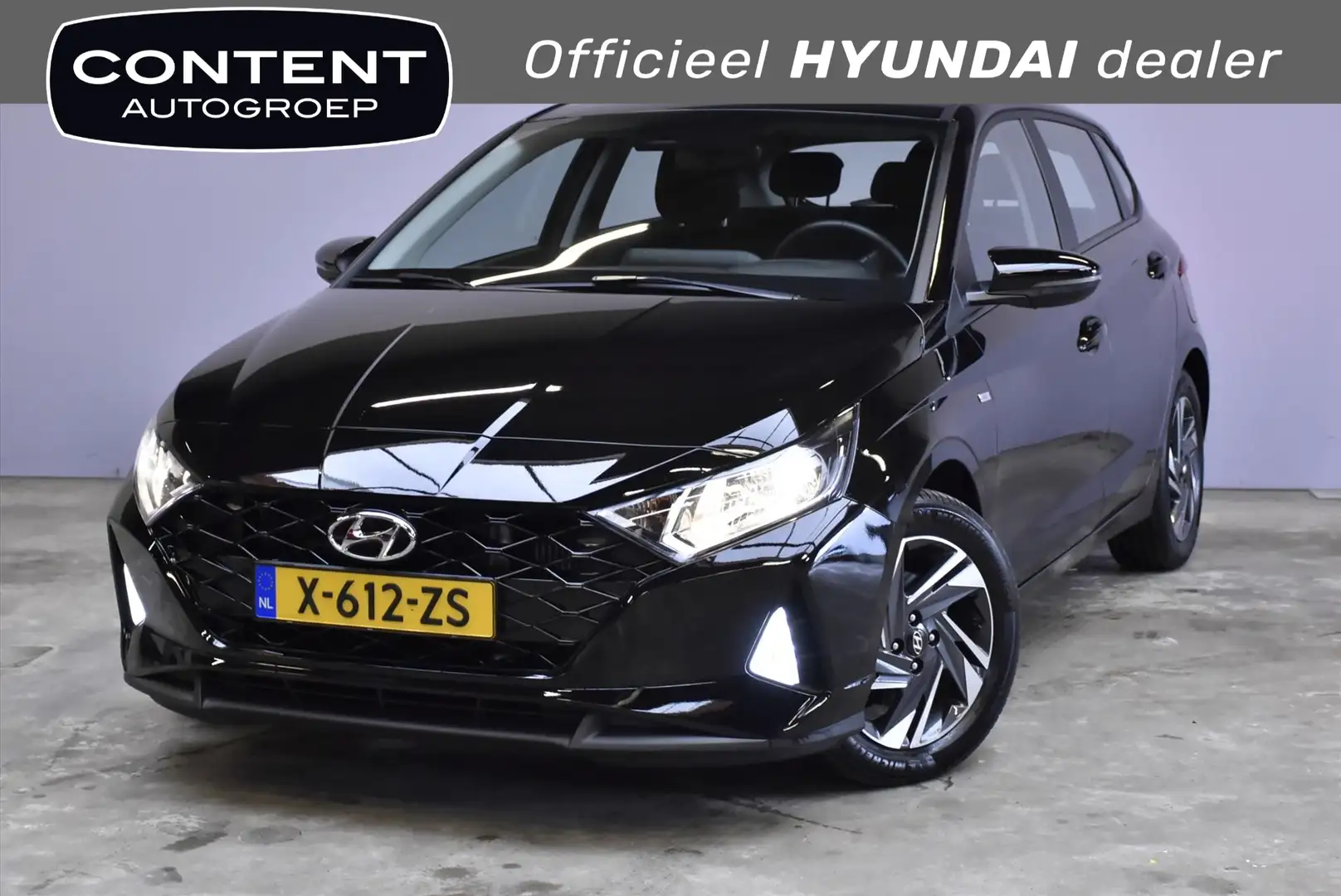 Hyundai i20 1.0 T-GDI 48V 100PK Comfort I Private lease actie Zwart - 1