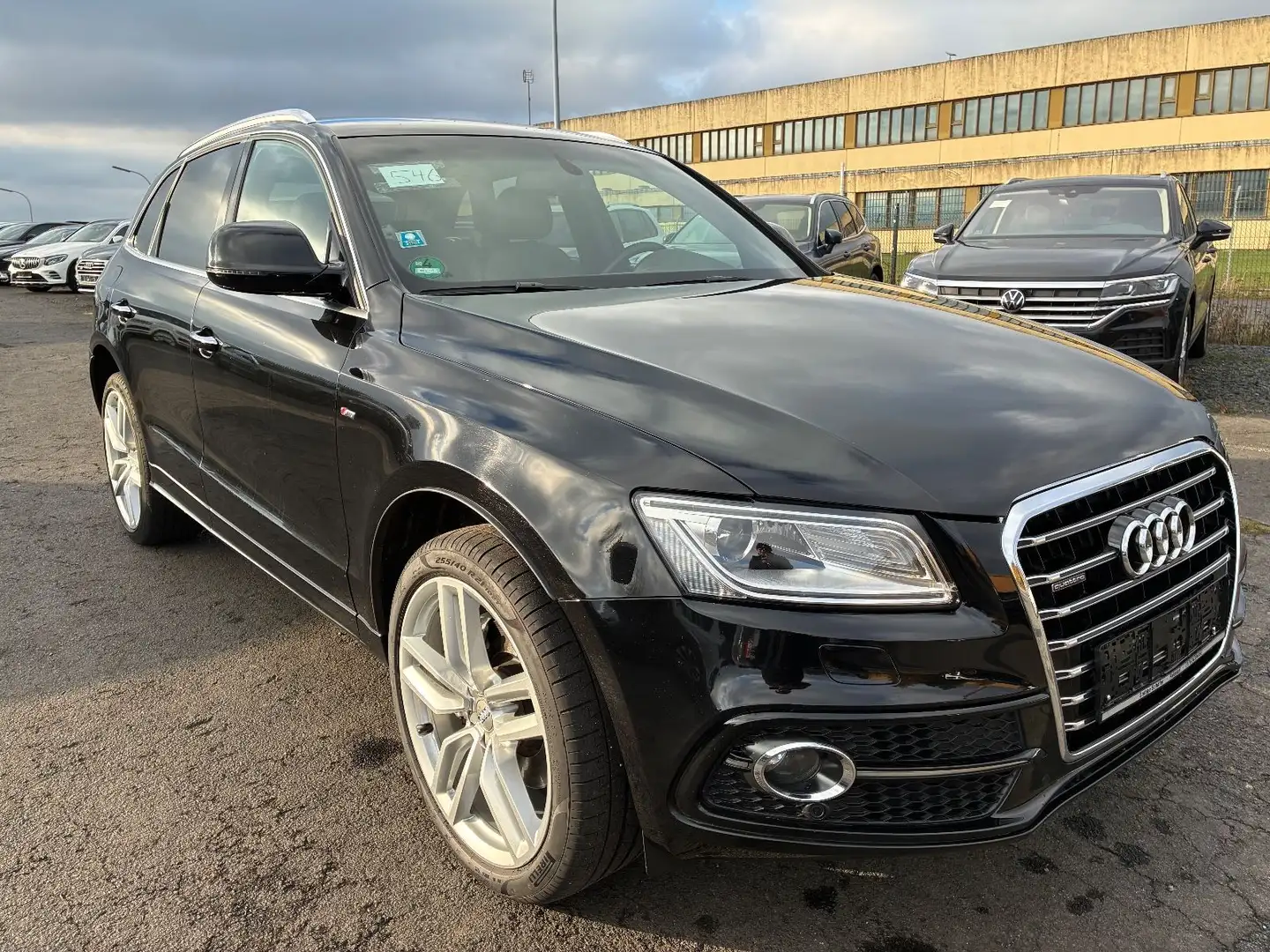 Audi Q5 3.0 TDI Quattro 3x S line 1.Hand Navi Kamera Noir - 1