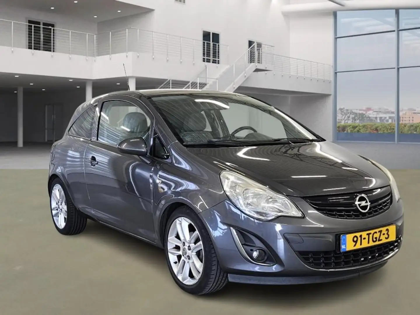 Opel Corsa 1.4-16V Color Edition // NAVI // Nieuwe APK Grijs - 2