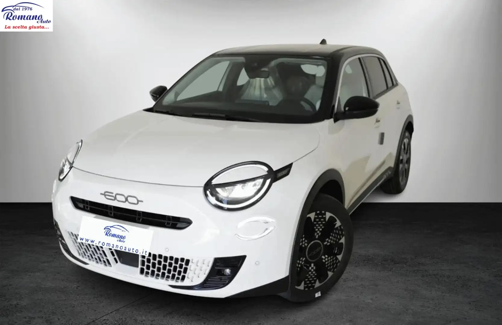 Fiat 600 Hybrid DCT MHEV La Prima Bianco - 1