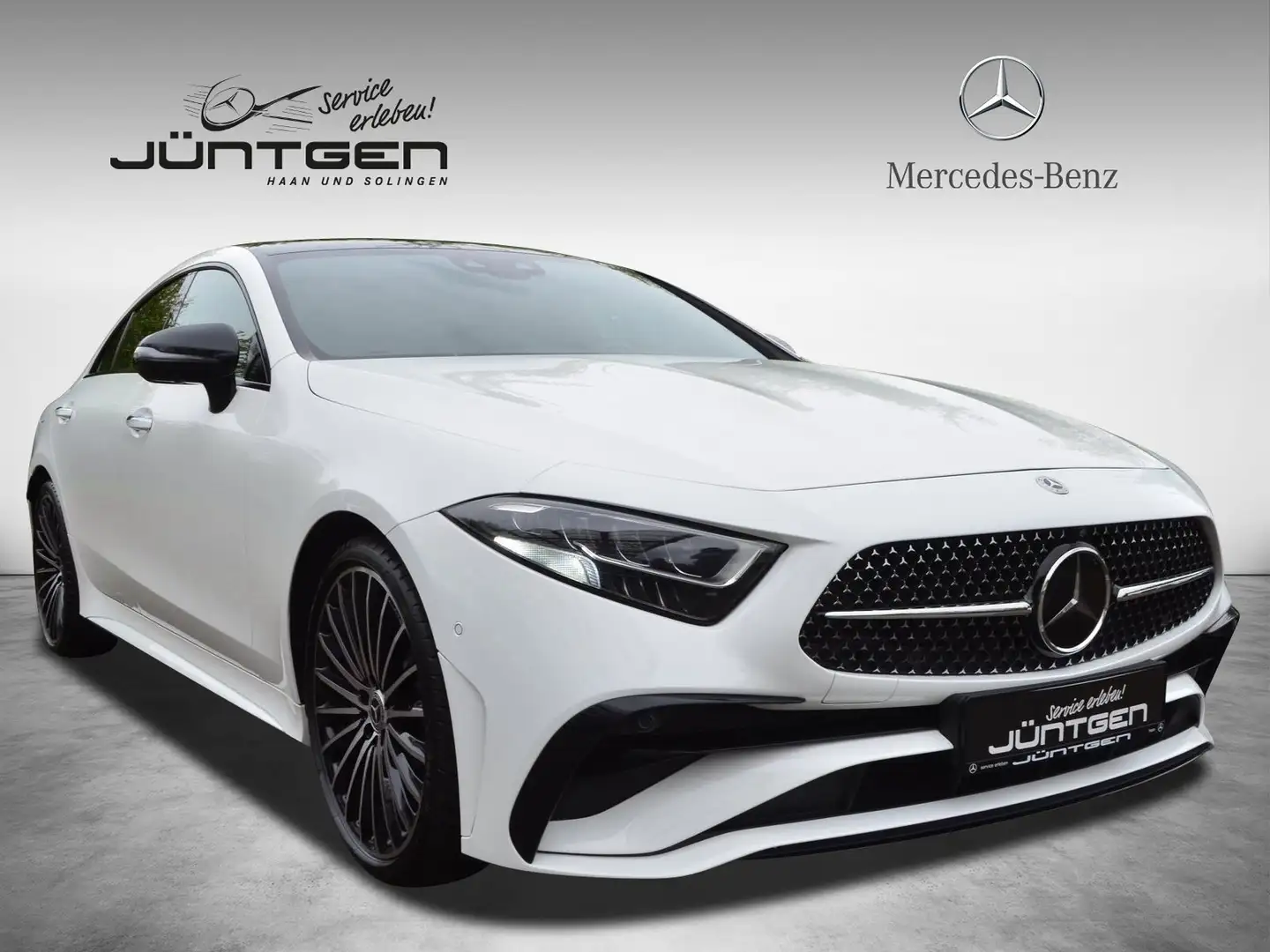 Mercedes-Benz CLS 400 d 4M AMG NIGHT 360° DSC BURMESTER HUD Blanc - 1