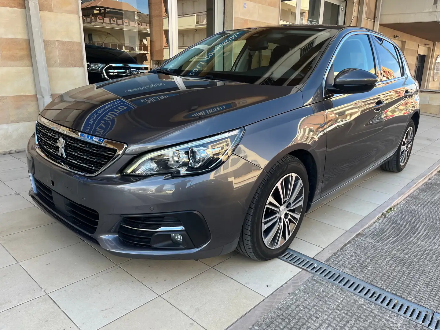 Peugeot 308 5p 1.5 bluehdi Allure -GF613BR- Grigio - 1