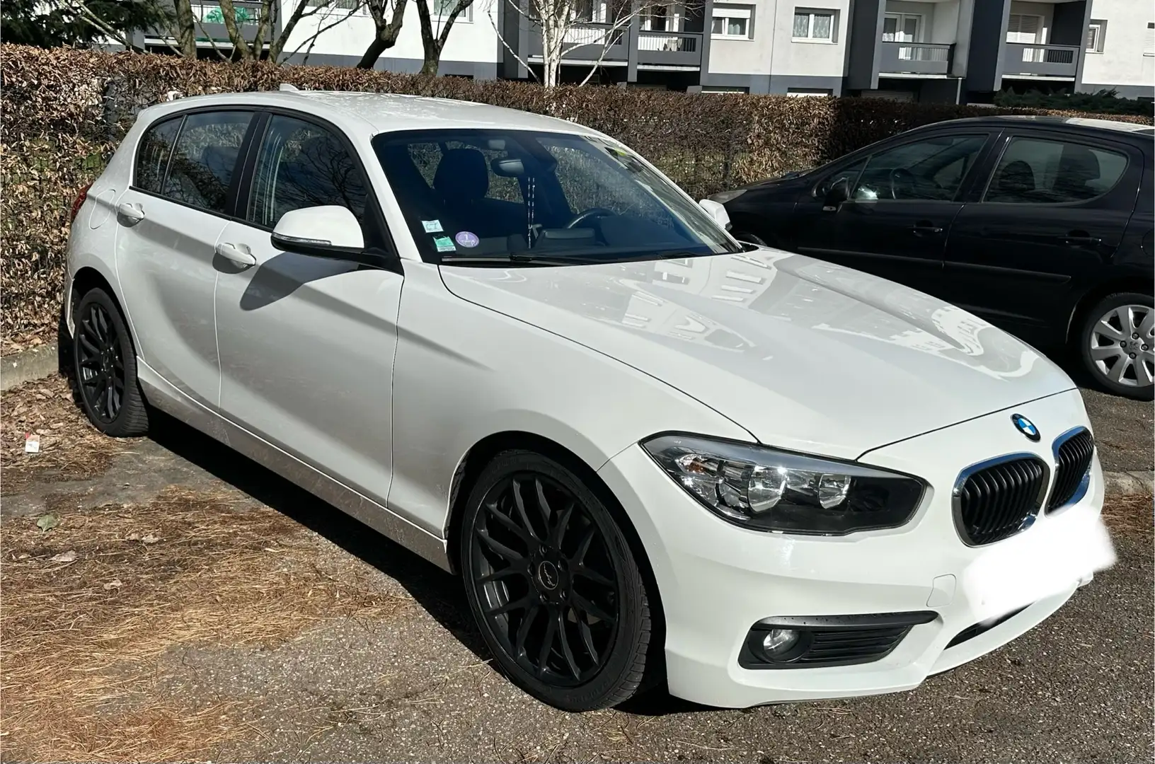 BMW 116 116i 109 ch Lounge Blanc - 1