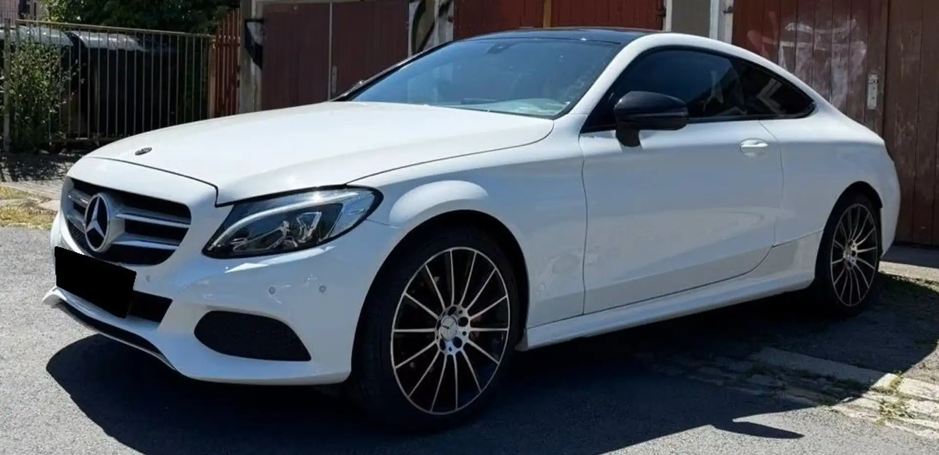 Mercedes-Benz 220 d Coupé AMG-Line Panorama Aut. Bianco - 2