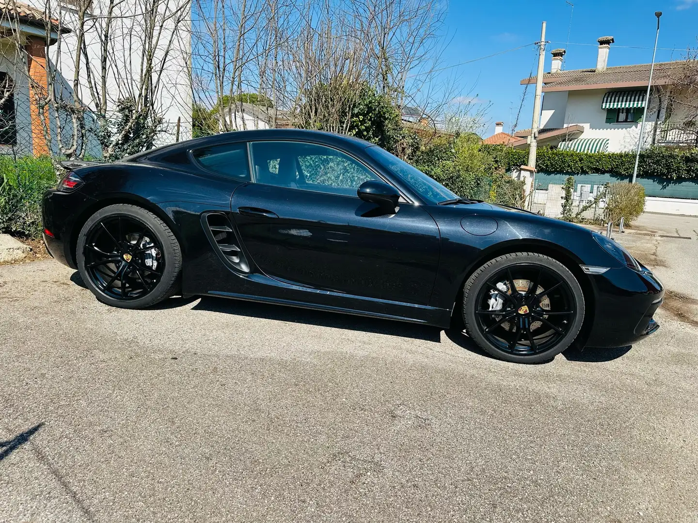 Porsche 718 Cayman 2.0 turbo 300 cv cambio PDK Negro - 2