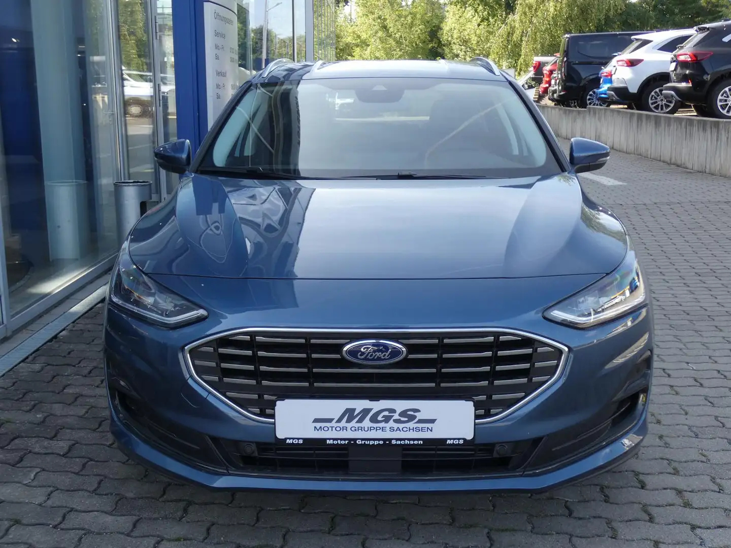 Ford Focus Turnier 1.0  TITANIUM X #Fahrassist #WINTERPAKET Blau - 2